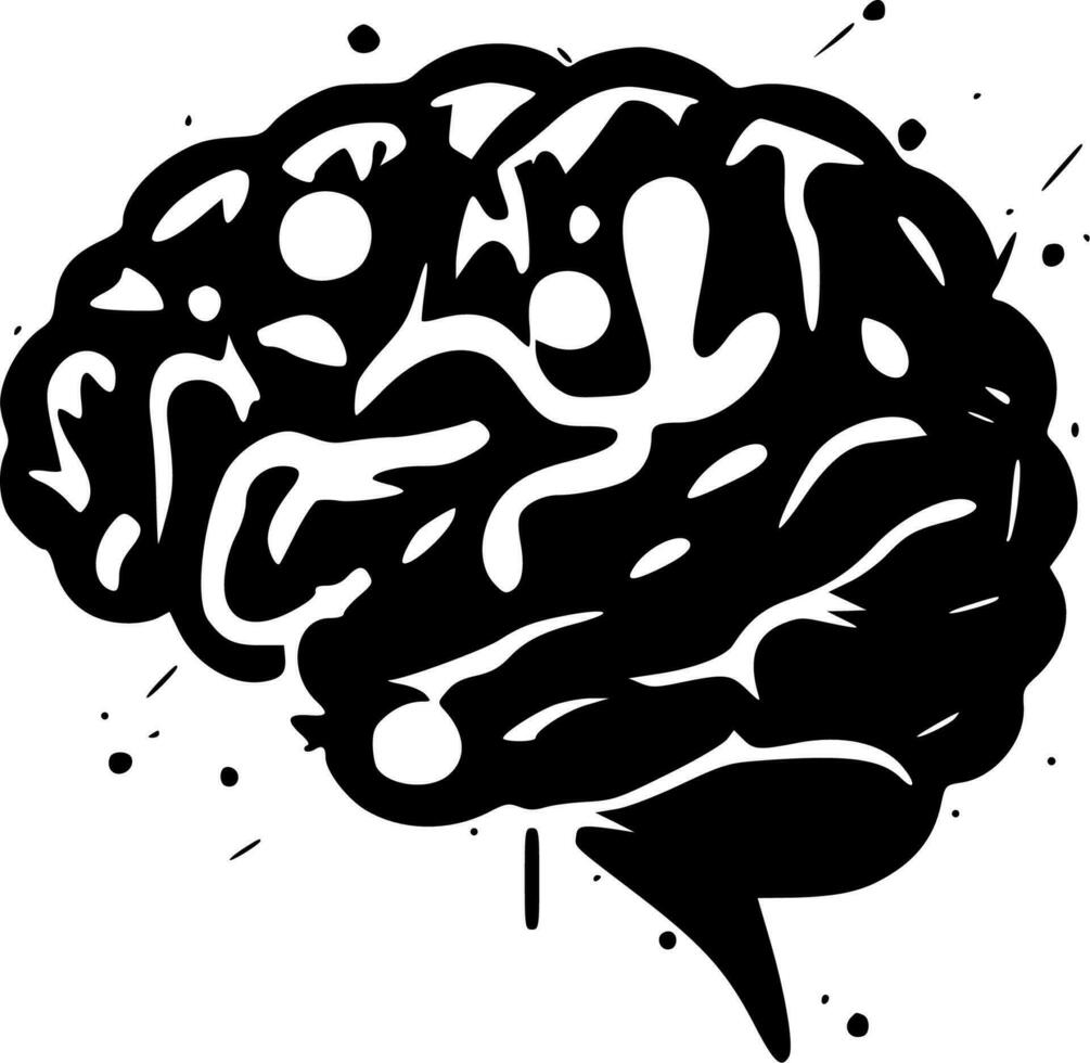 cerveau - haute qualité vecteur logo - vecteur illustration idéal pour T-shirt graphique