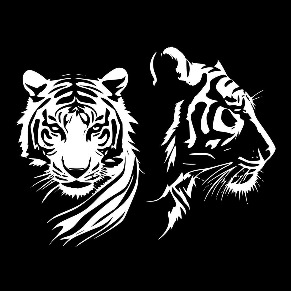 tigres - haute qualité vecteur logo - vecteur illustration idéal pour T-shirt graphique