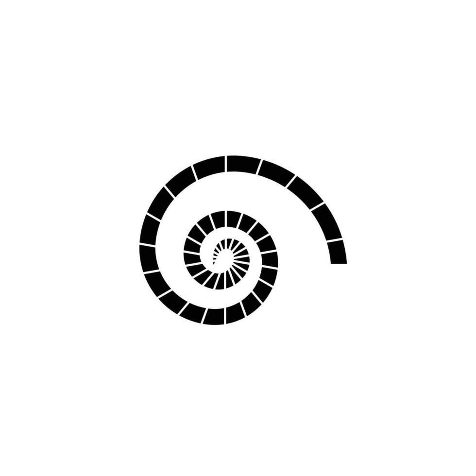 escargot logo animal la nature icône dessiner symbole vecteur
