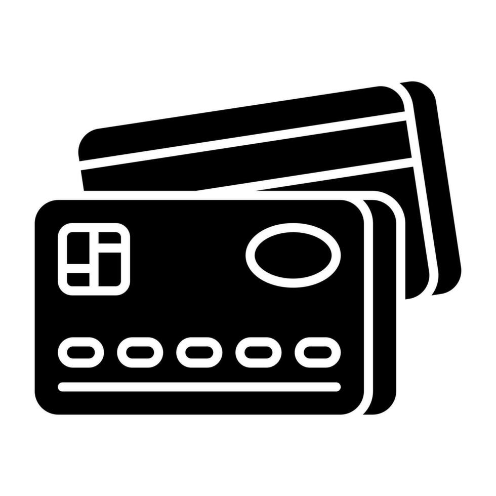 icône de téléchargement premium de cartes de guichet automatique vecteur