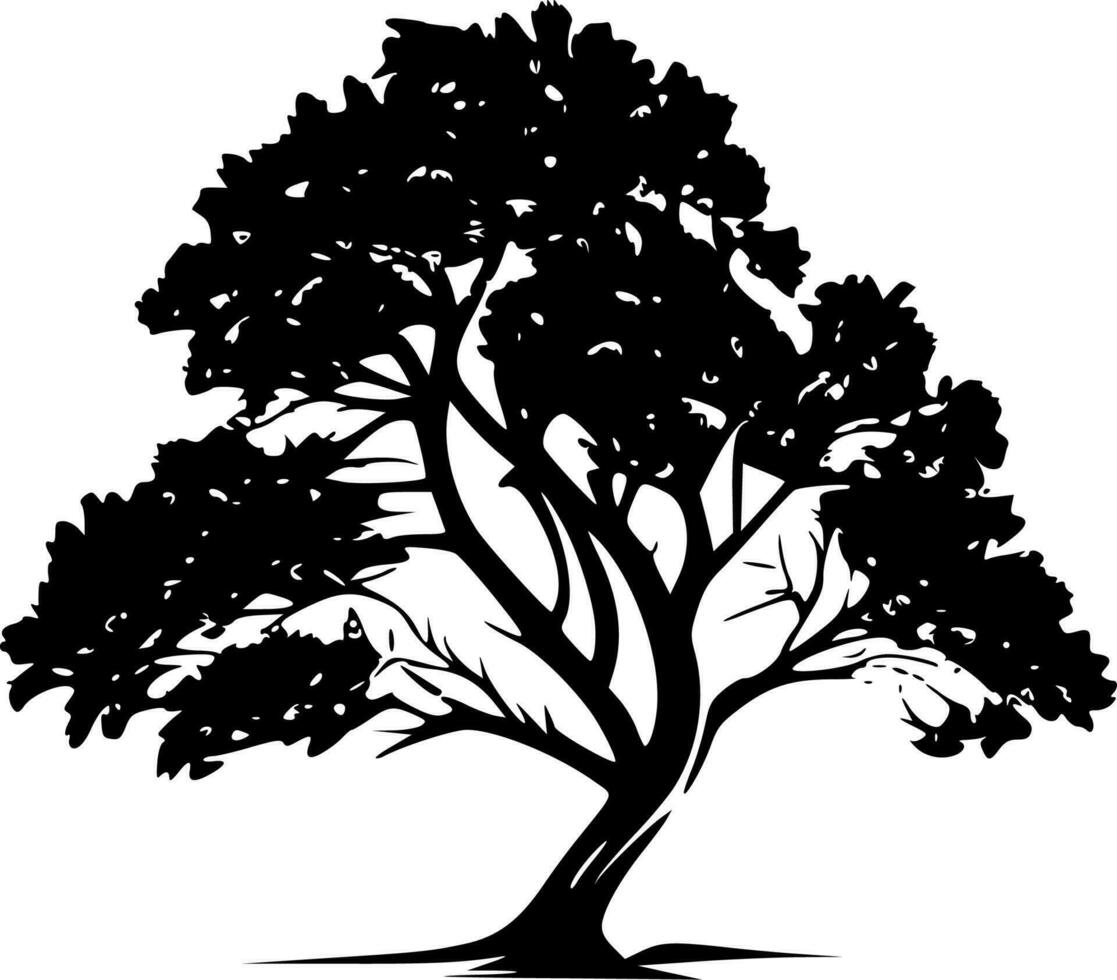 arbre - haute qualité vecteur logo - vecteur illustration idéal pour T-shirt graphique