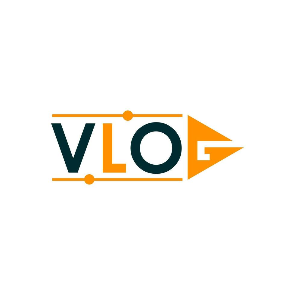 vlog icône, la télé diffuser, vivre flux, vidéo Blog vecteur