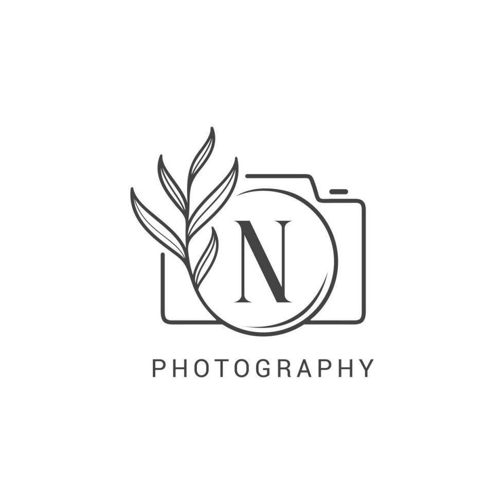 moderne esthétique vecteur la photographie logo