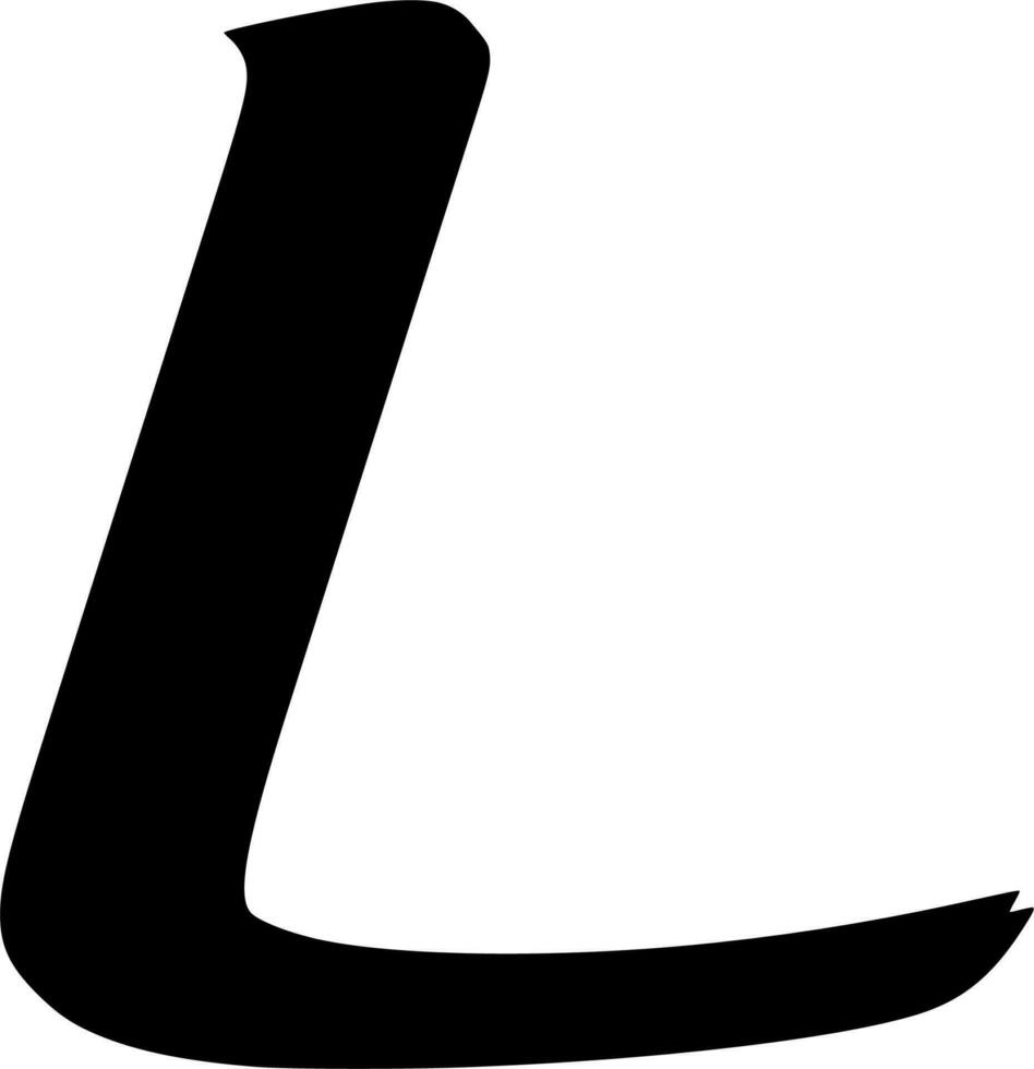 vecteur silhouette de des lettres abc sur blanc Contexte