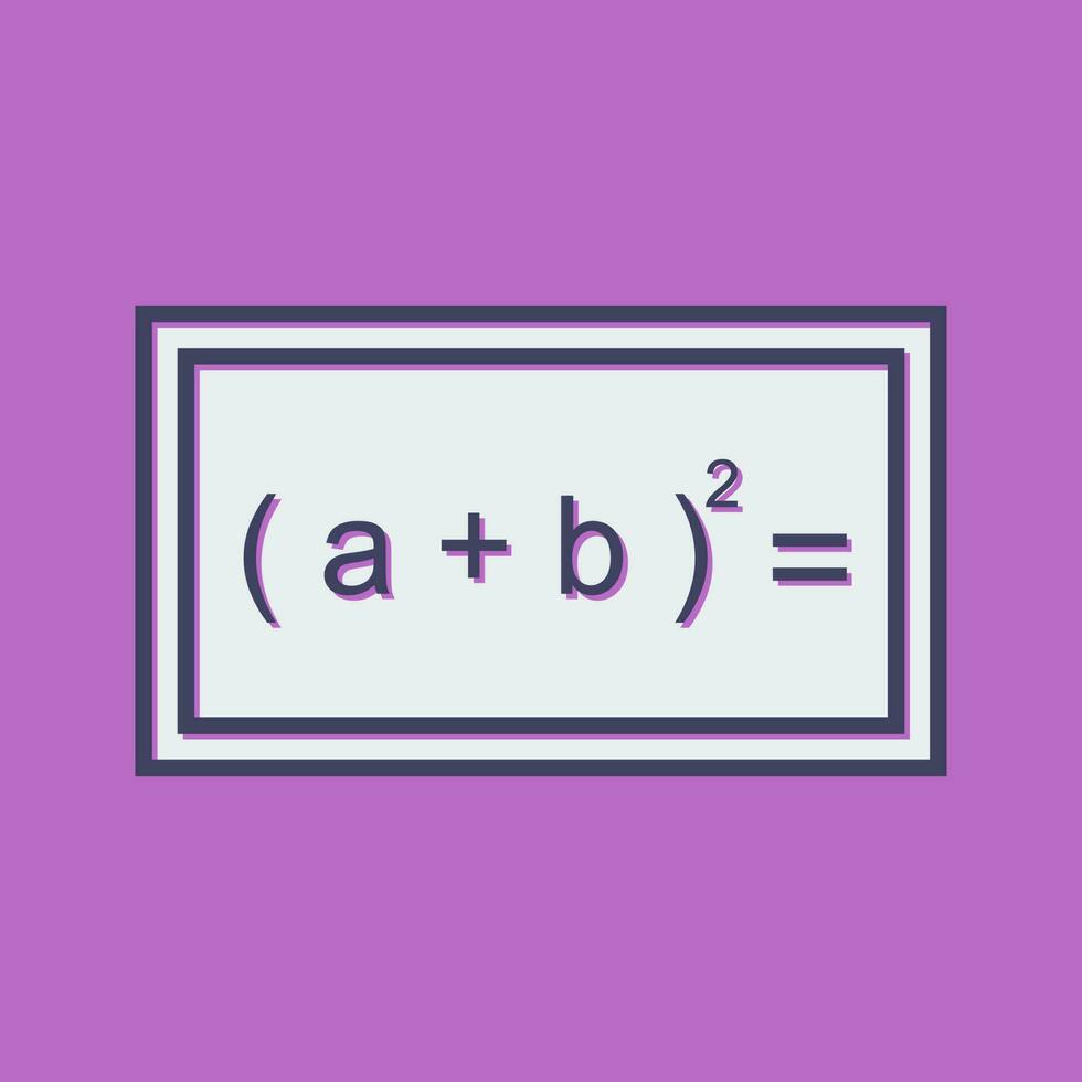 icône de vecteur de formule