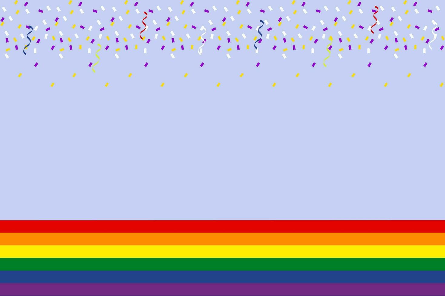 fierté mois Contexte lgbtq fierté drapeau couleurs. vecteur bannière avec arc en ciel cœur. symbole de fierté mois juin soutien. copie espace