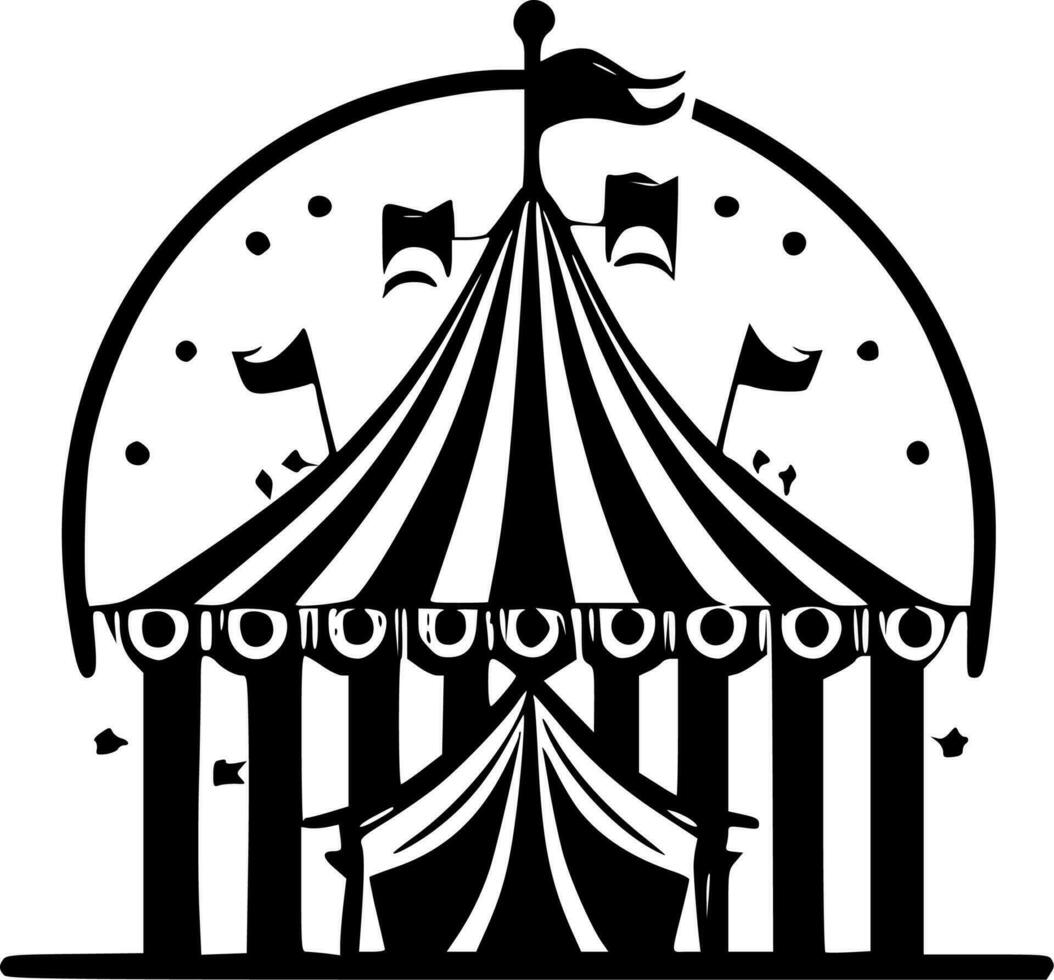cirque - haute qualité vecteur logo - vecteur illustration idéal pour T-shirt graphique