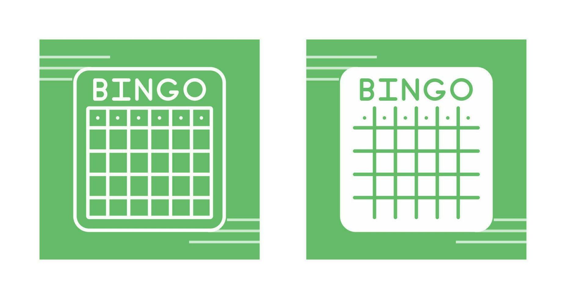 icône de vecteur de bingo