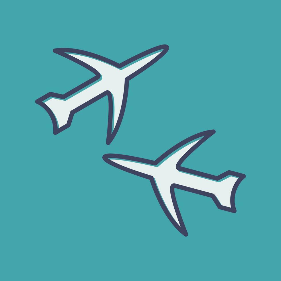 icône de vecteur de vols multiples
