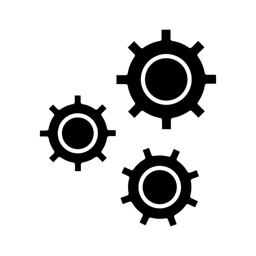 icône de vecteur de configuration