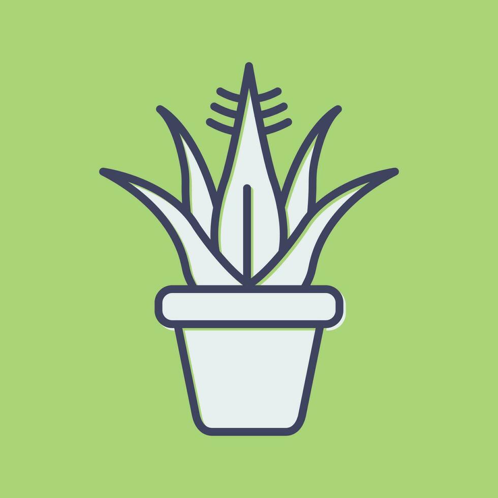 icône de vecteur d'agave