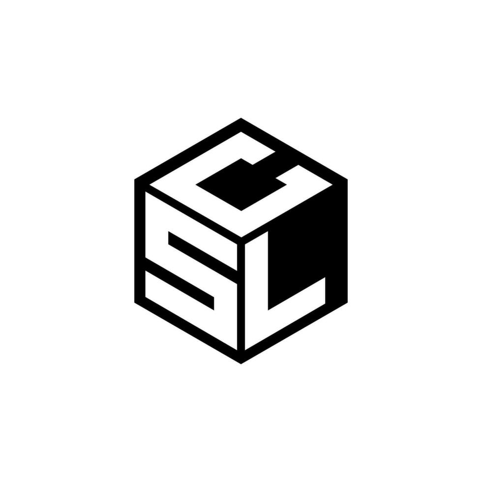 SLC lettre logo conception dans illustration. vecteur logo, calligraphie dessins pour logo, affiche, invitation, etc.