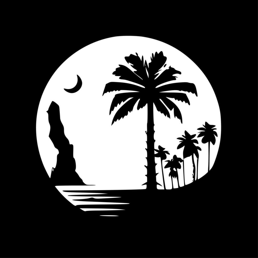 Californie - minimaliste et plat logo - vecteur illustration