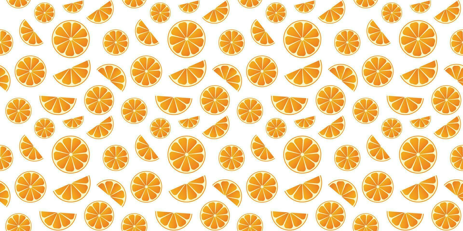 sans couture brillant lumière modèle avec des oranges pour tissu, dessin Étiquettes, fruit Contexte. vecteur