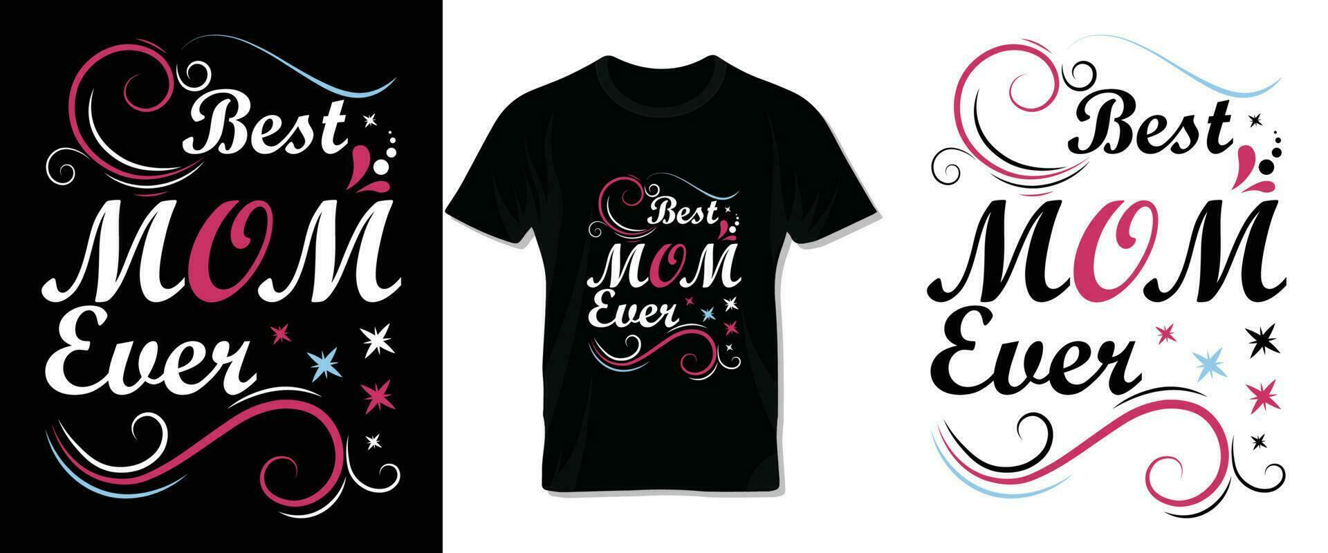 content de la mère journée typographie vecteur tee chemise, caractères et modèle conception pour maman et les enfants. conception avec citation pour impression T-shirt, caractères, affiche, étiqueter, cadeau, carte etc.