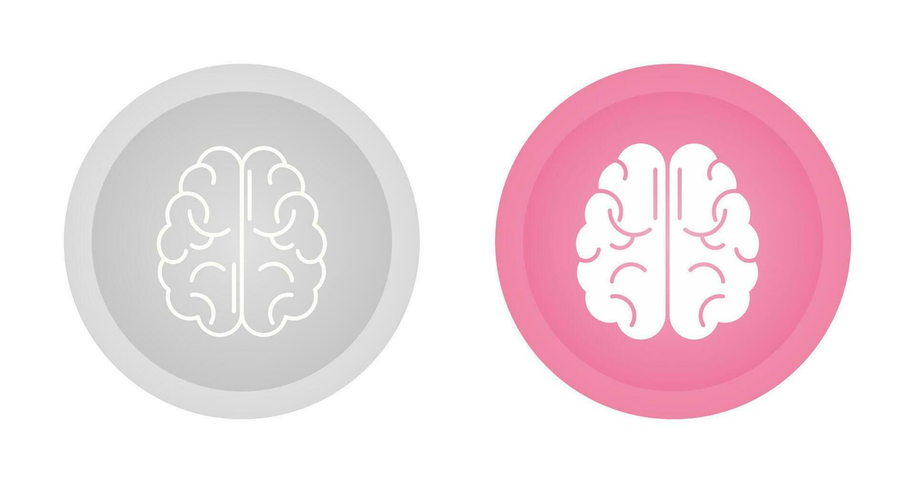 icône de vecteur de cerveau