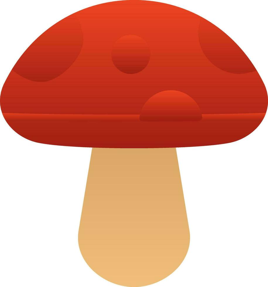 champignon vecteur icône conception