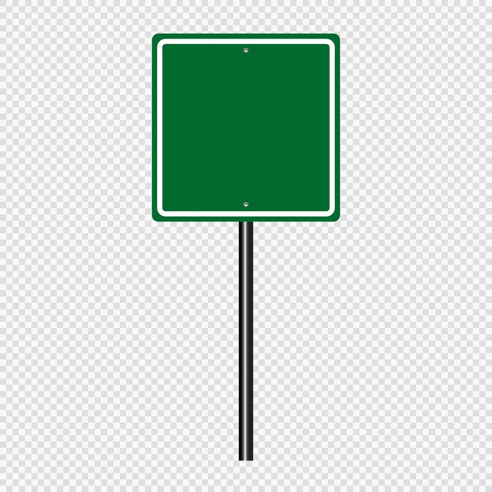 panneau de signalisation vert panneau de signalisation routière vecteur