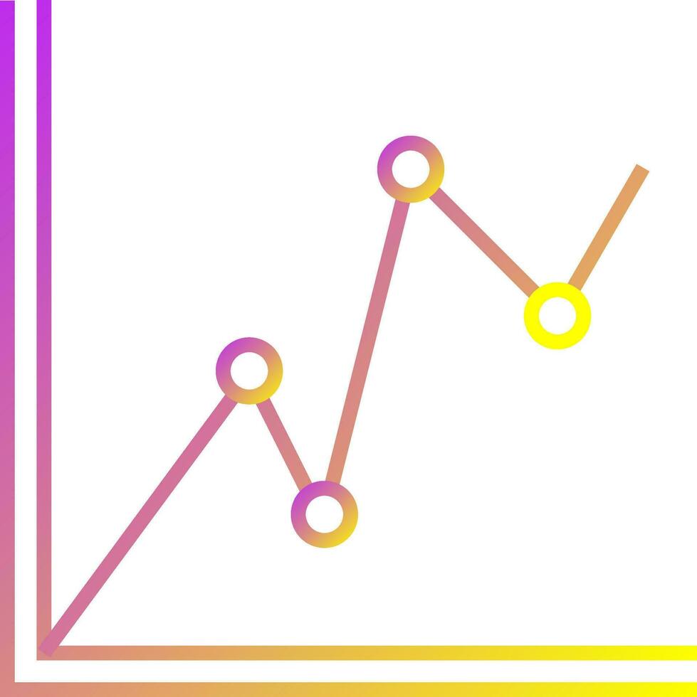 icône de vecteur graphique statistique