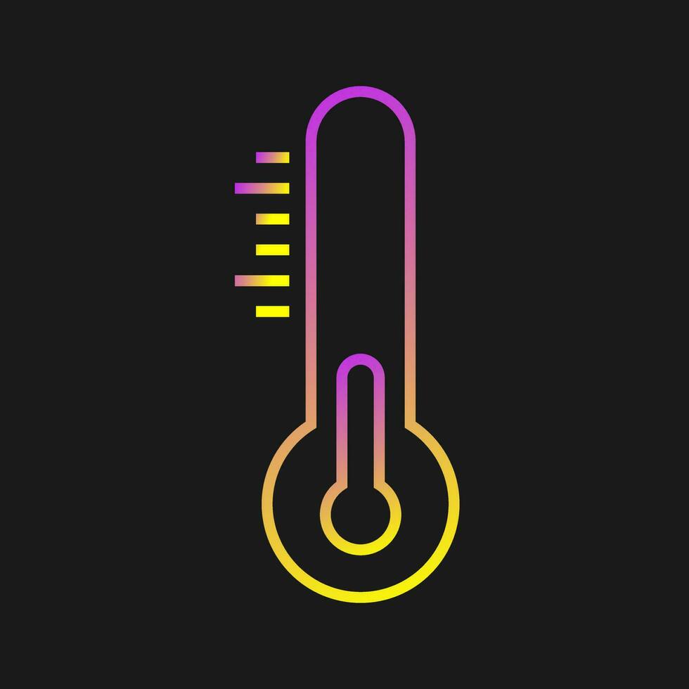 icône de vecteur de température