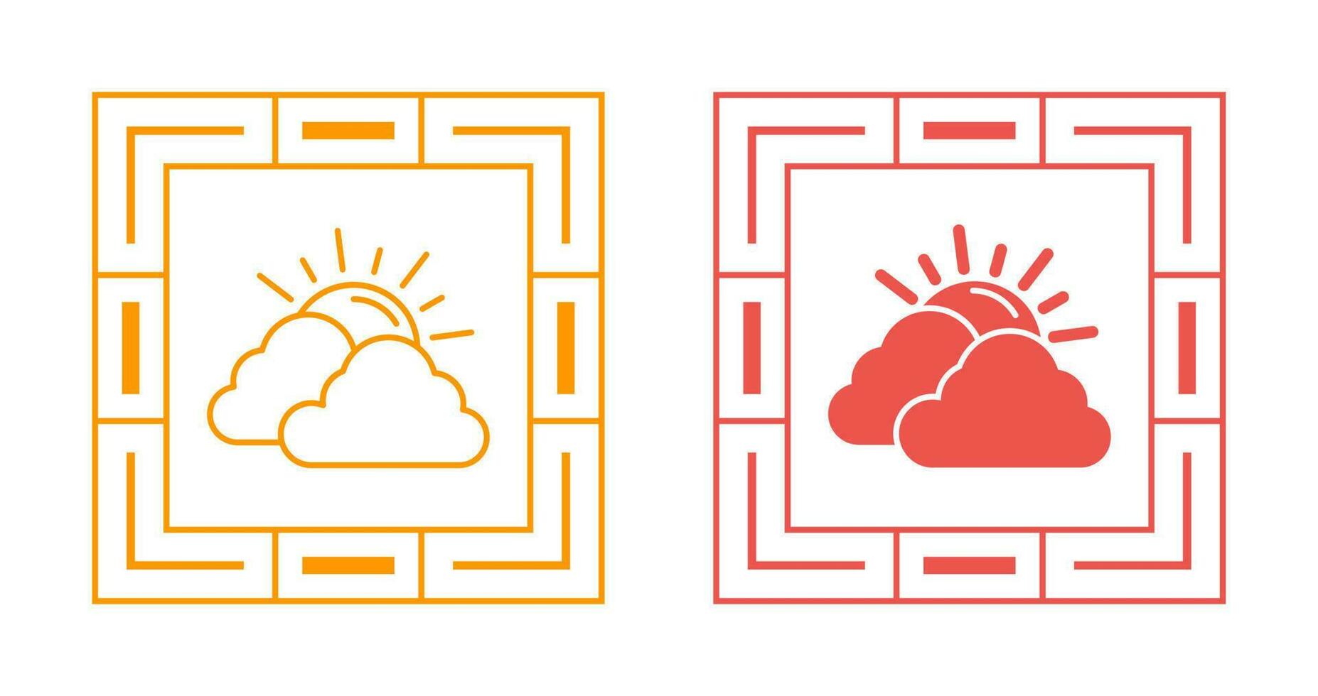 icône de vecteur de nuage