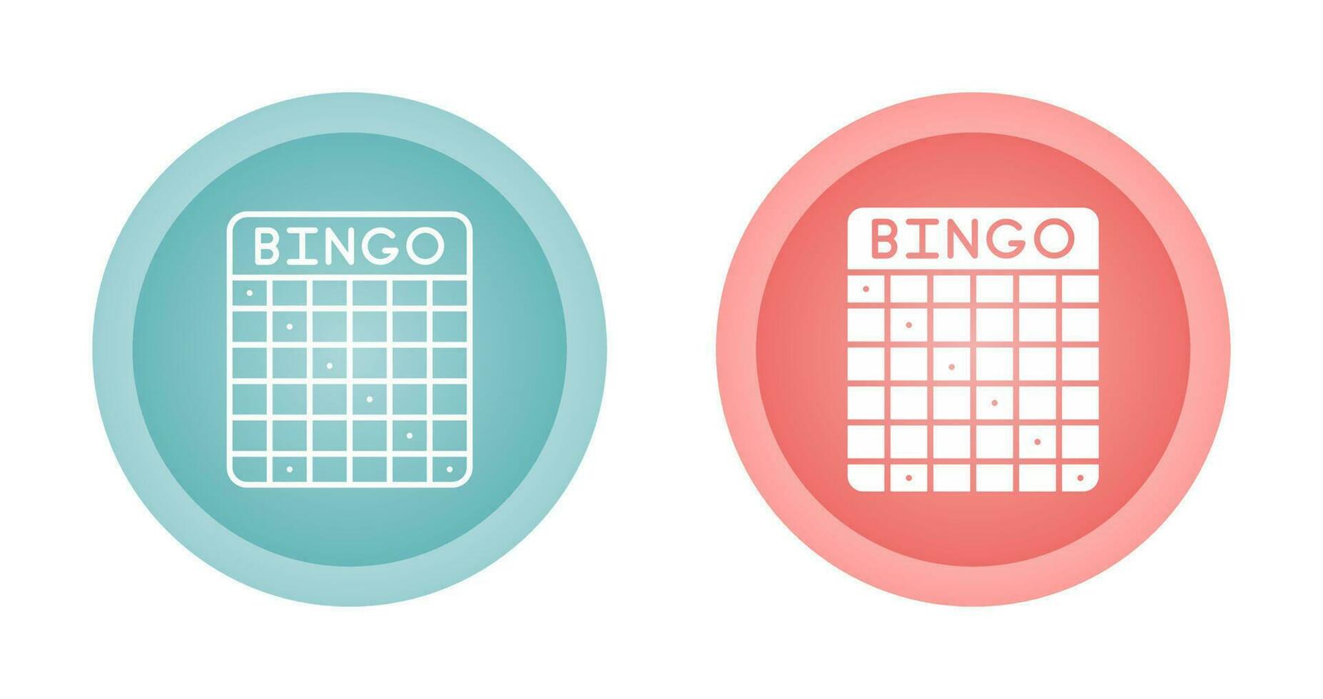 icône de vecteur de bingo