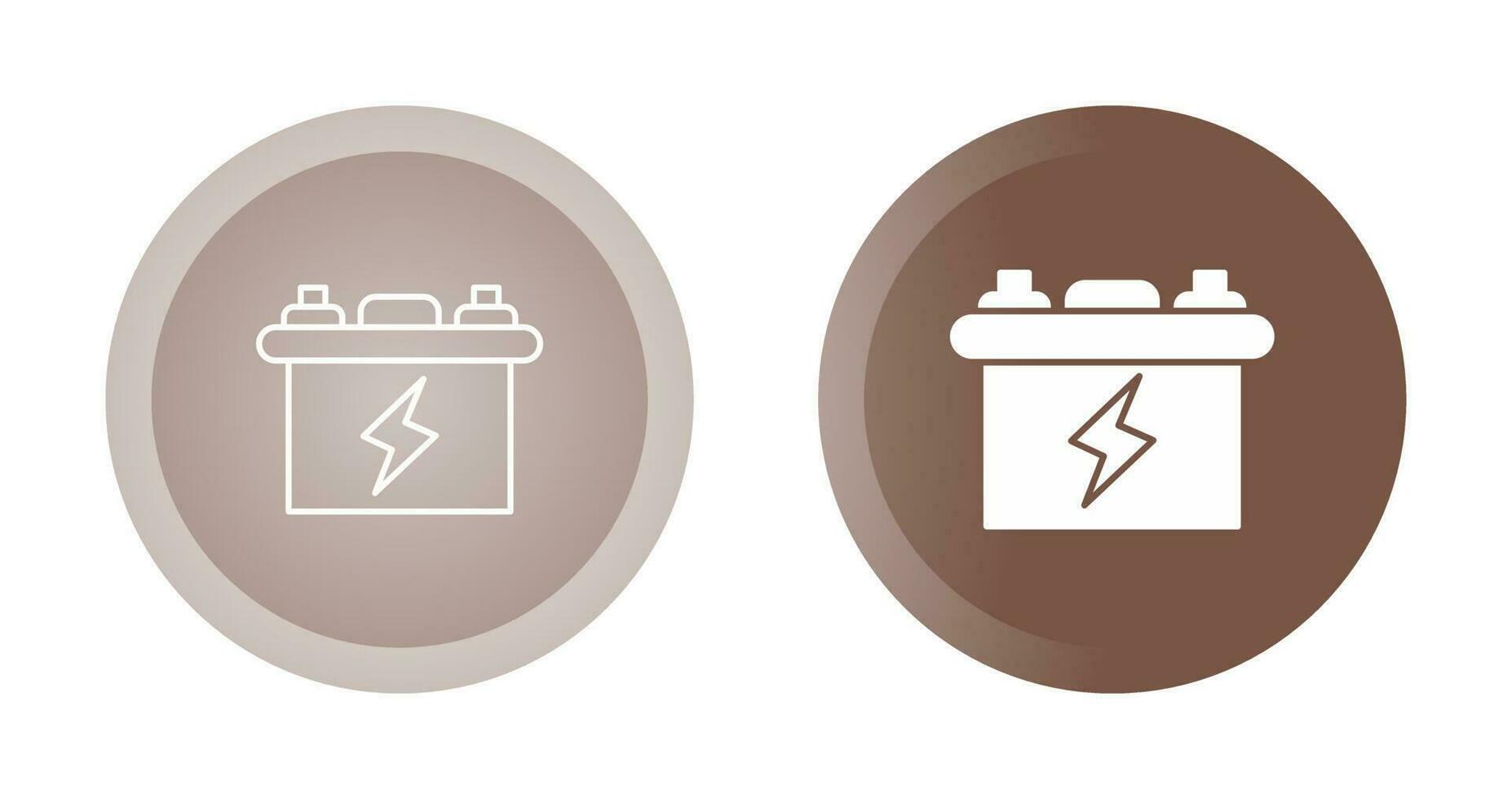 icône de vecteur de batterie