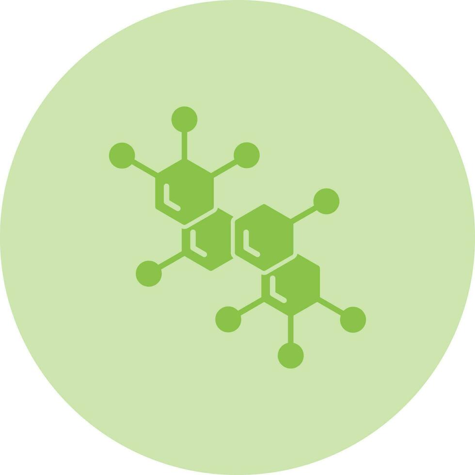icône de vecteur de molécule