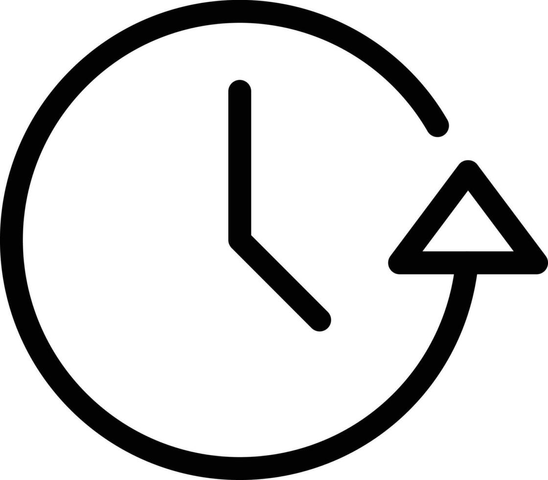 illustration vectorielle de temps sur un fond. symboles de qualité premium. icônes vectorielles pour le concept et la conception graphique. vecteur