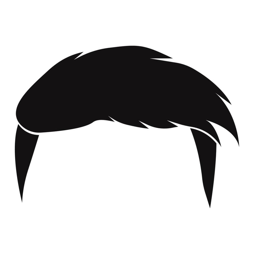 cheveux logo vecteur illustration