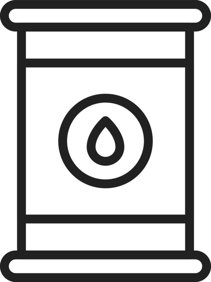 pétrole tambour icône vecteur image. adapté pour mobile applications, la toile applications et impression médias.