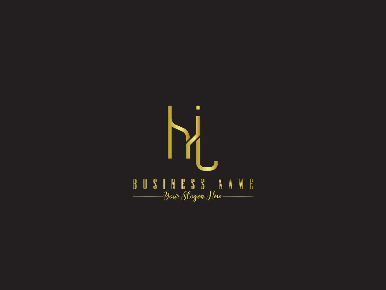 vase hj logo icône, minimaliste hj hj lettre logo icône vecteur pour magasin