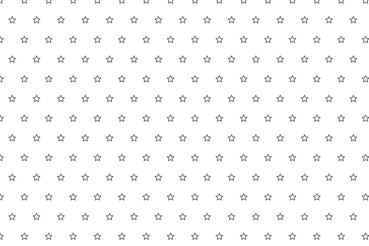 moderne noir étoile polka point modèle sur blanc Contexte. vecteur