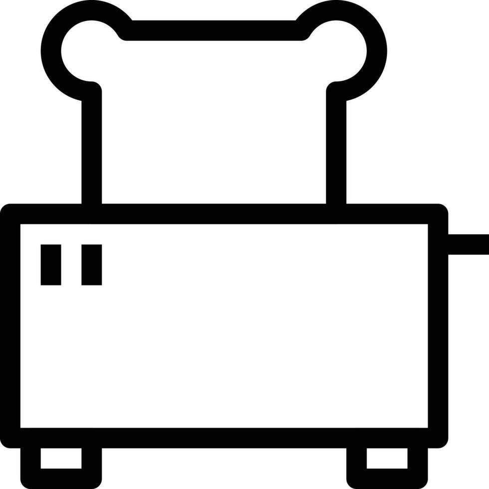 illustration vectorielle de pain sur fond.symboles de qualité premium.icônes vectorielles pour le concept et la conception graphique. vecteur