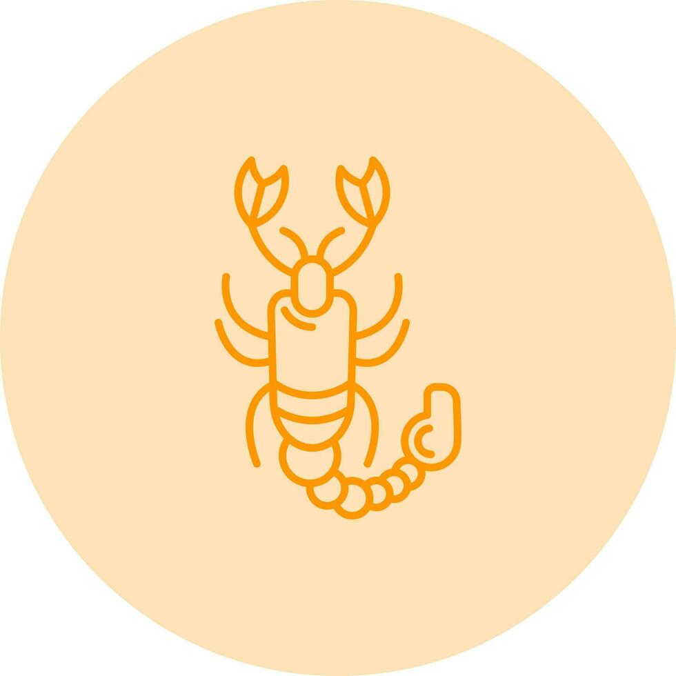 icône de vecteur de scorpion