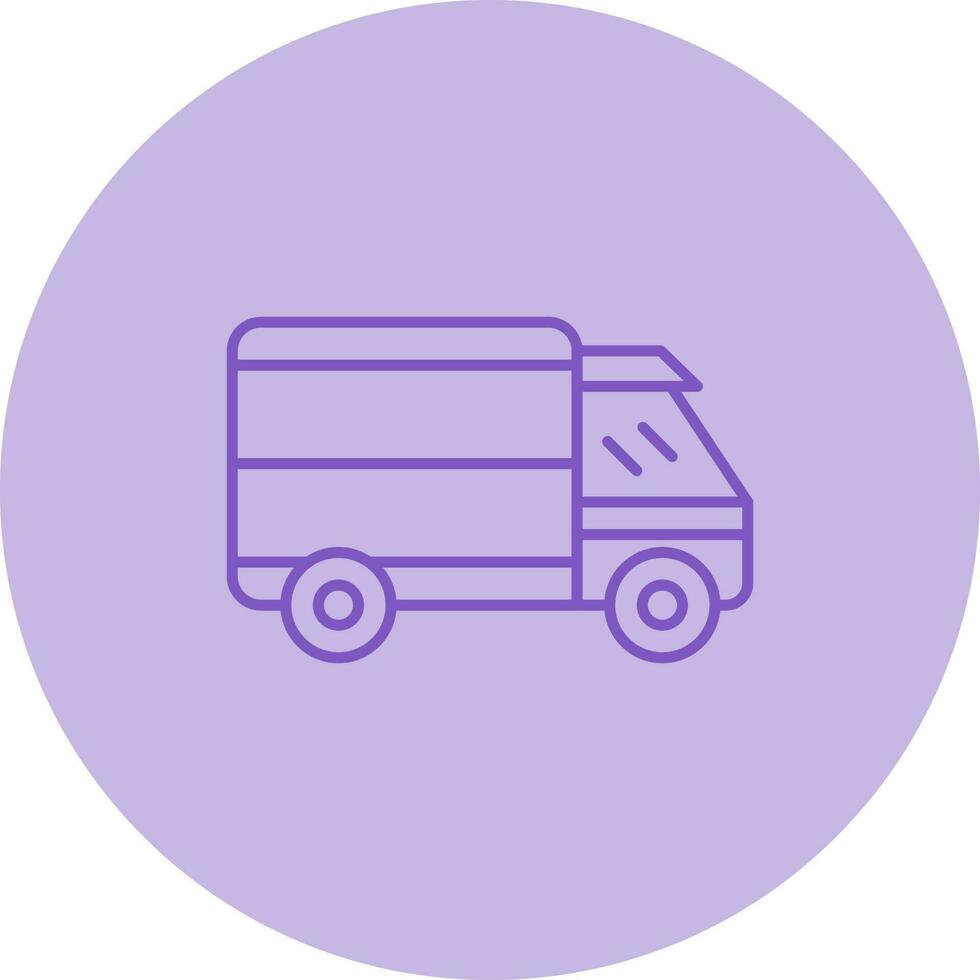 icône de vecteur de camion de livraison