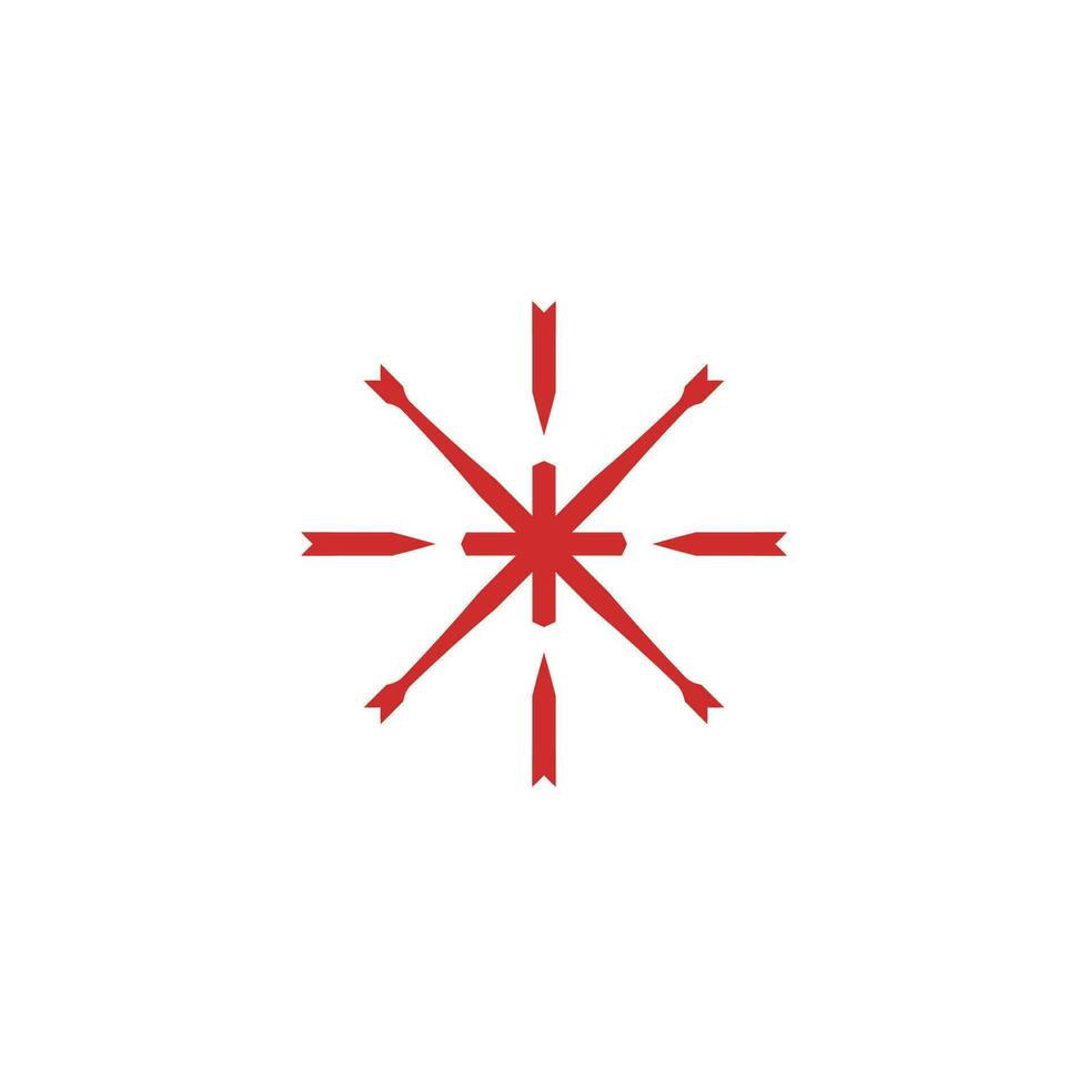vecteur icône Facile logo avec pointu coins