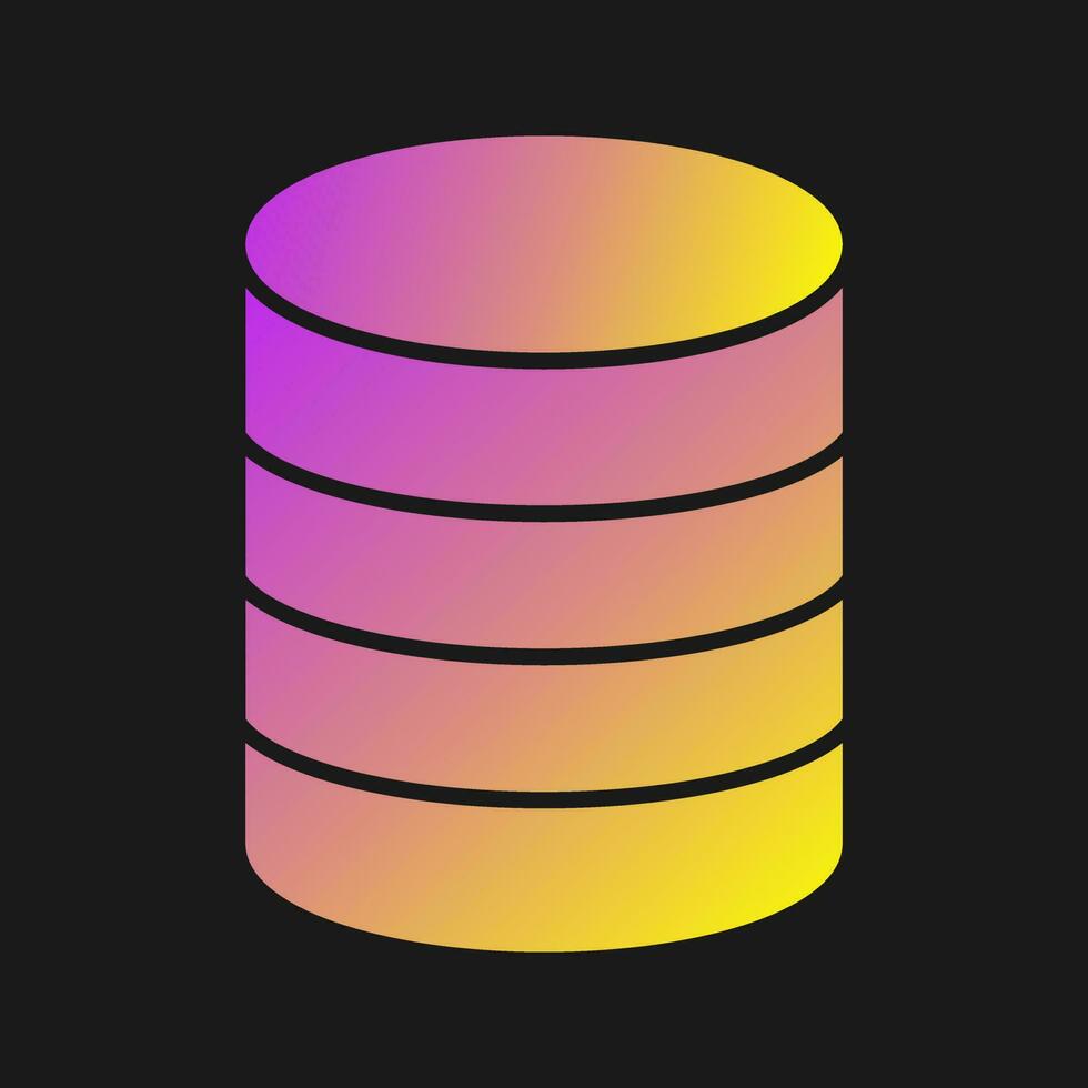 icône de vecteur de base de données