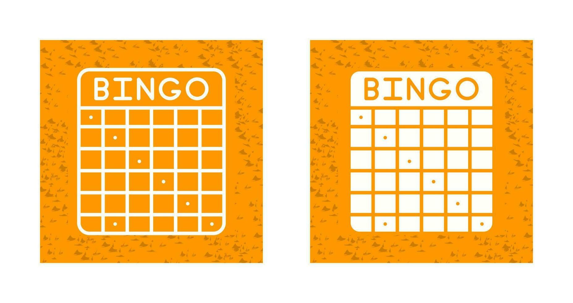 icône de vecteur de bingo