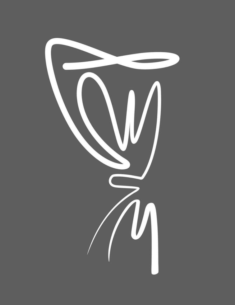 rideau esquisser logo. rideau icône esquisser vecteur illustration