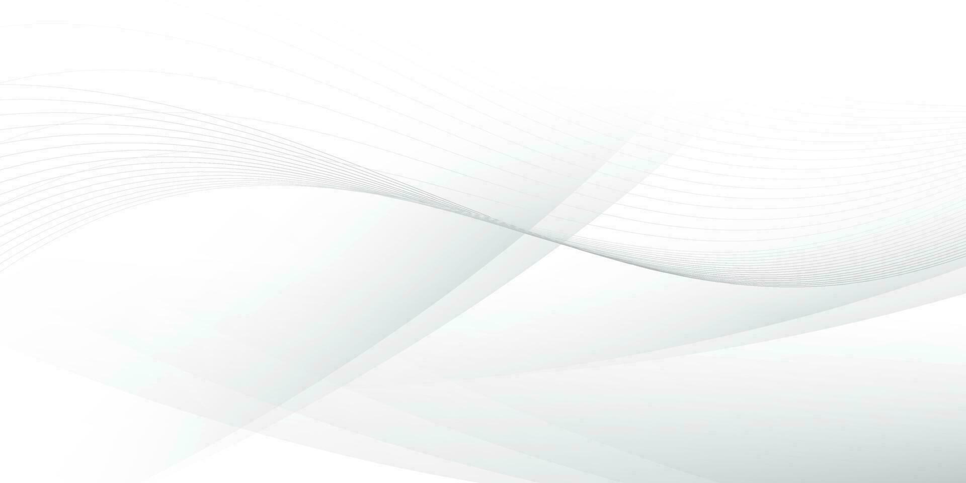 couleur blanche et grise abstraite, fond de rayures de conception moderne avec une forme ronde géométrique. illustration vectorielle. vecteur