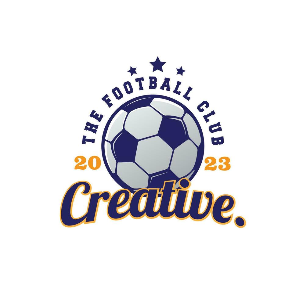 conception logo des sports Football vecteur illustration