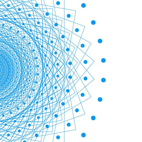 Arrière-plan créatif des lignes de remous modernes vecteur