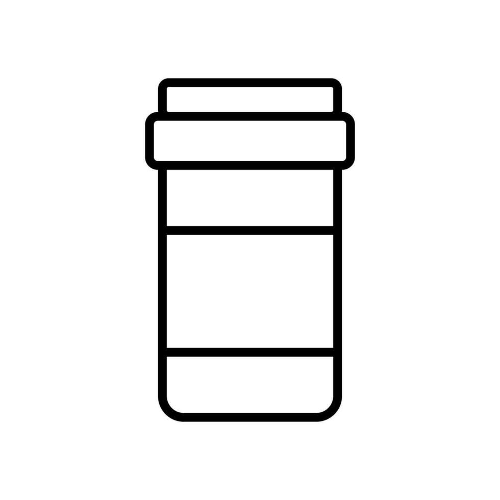 pilule bouteille icône vecteur conception modèles