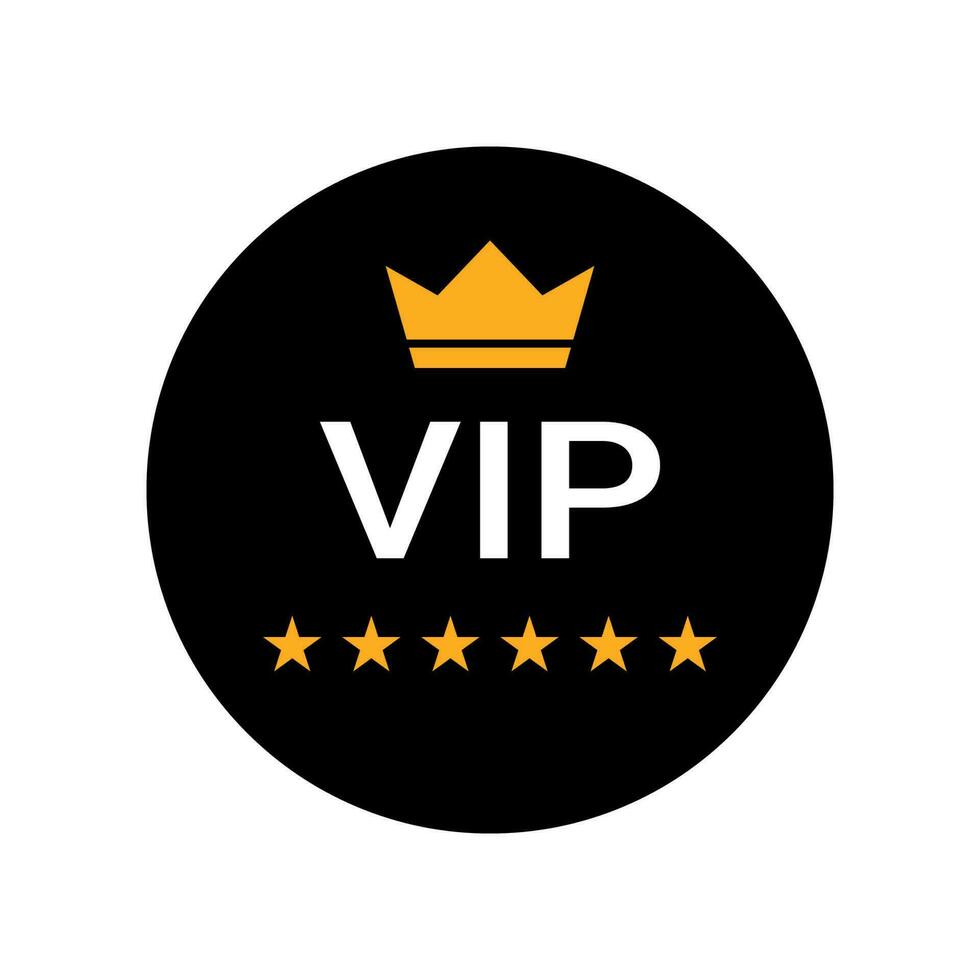 VIP étiquette bannière vecteur