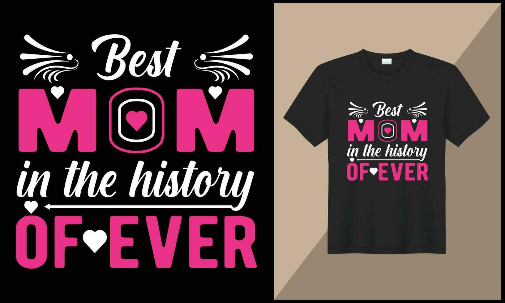 typographie t chemise conception meilleur maman dans le histoire de déjà illustration l'amour vecteur conception