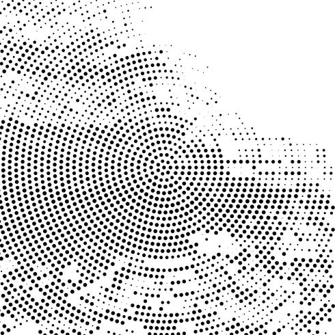 Fond de demi-teintes circulaire moderne vecteur