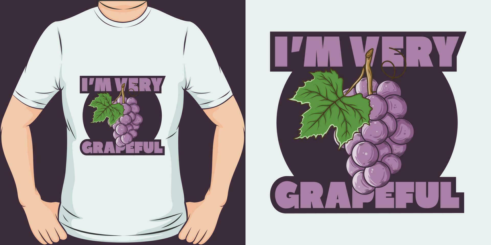 je suis très raisiné, marrant citation T-shirt conception. vecteur