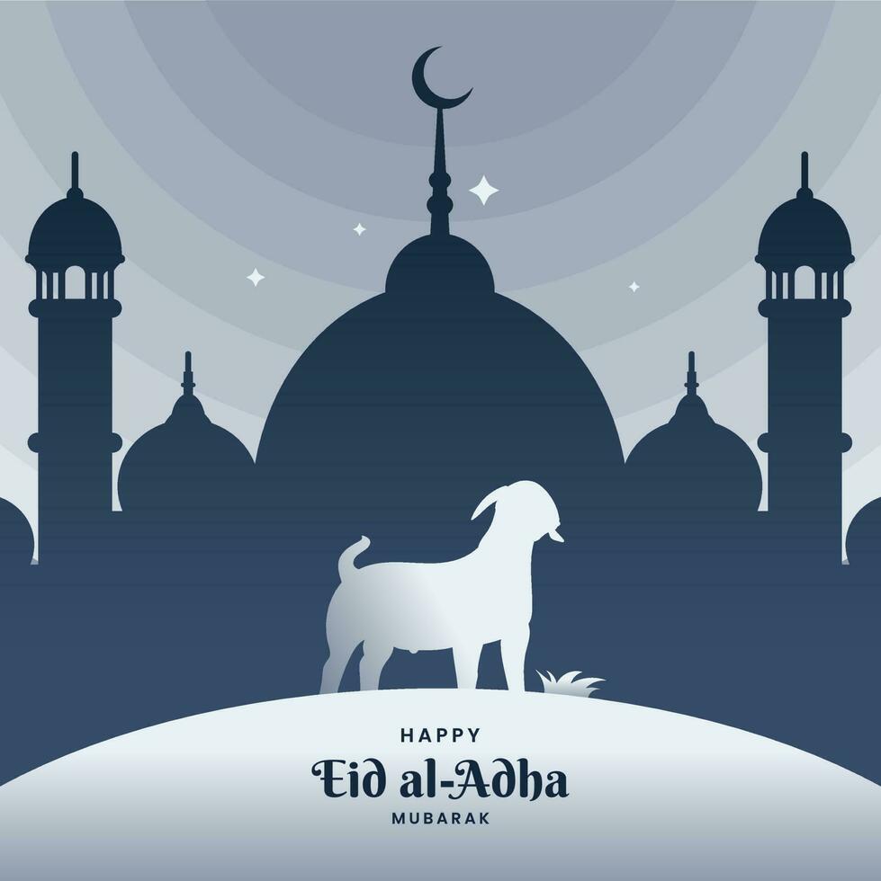 eid Al adha vecteur illustration Contexte islamique style