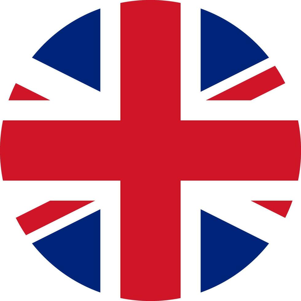 rond syndicat jack drapeau de le uni Royaume vecteur